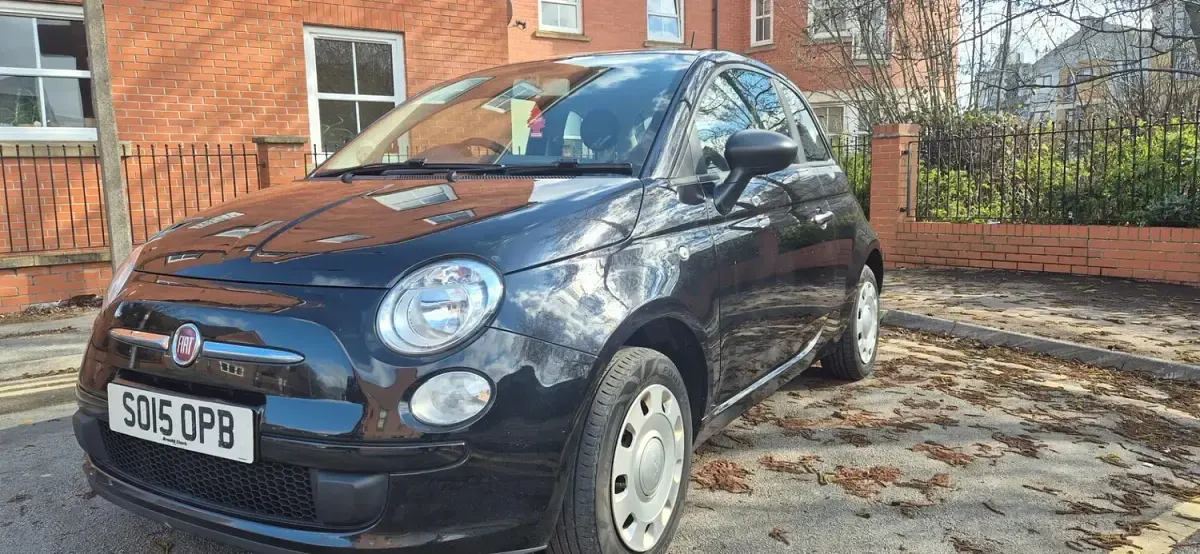 Used Fiat 500 Pop 69 HP (50 kW) 2015 Black Hatchback