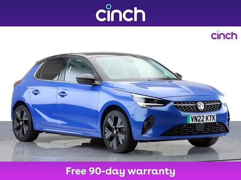 Blue Used 2022 Vauxhall Corsa-e Elite Hatchback | £11,599 (Fair price) - Image 1/3