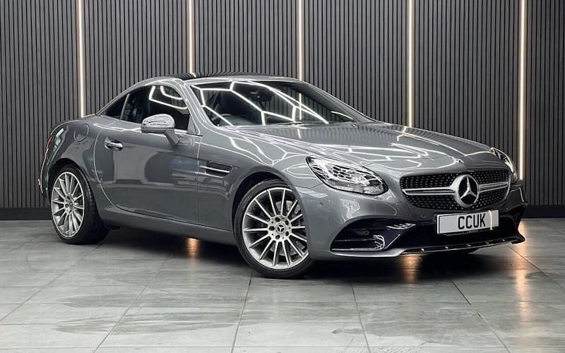 Grey Used 2018 Mercedes SLC300 AMG line Cabriolet | £21,465 (Fair price) - Image 1/4