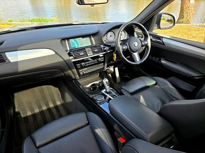 Begagnad BMW X3 M Sport 2017 Svart SUV