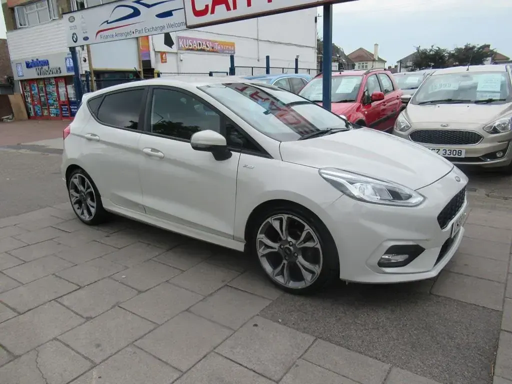 Used Ford Fiesta ST-Line 2019 White Hatchback