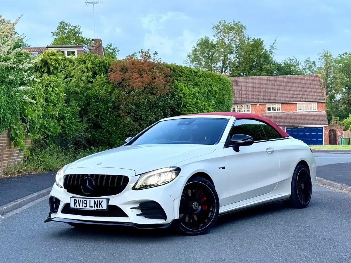 Used Mercedes C43 AMG Premium Plus 2019 White Cabriolet