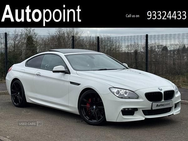 White Used 2013 BMW 640 M Sport Coupe | £11,990 (A bit pricey) - Image 1/4