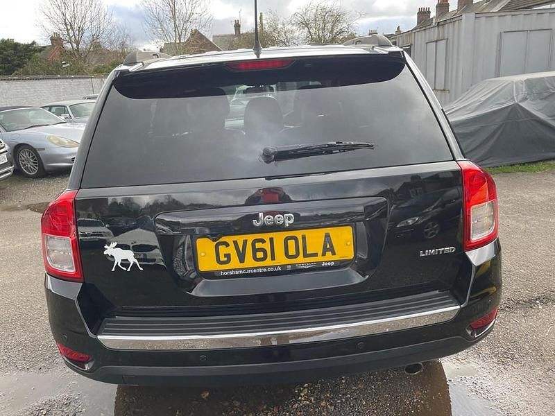 Used Jeep Compass Limited 170 HP (125 kW) 2011 Black SUV