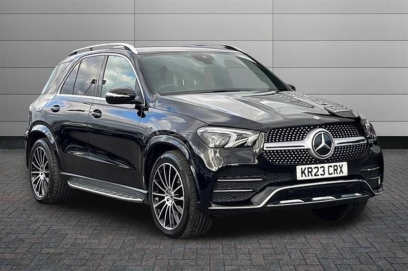 Used Mercedes GLE400 AMG line 330 HP (242 kW) 2023 Obsidian black Estate