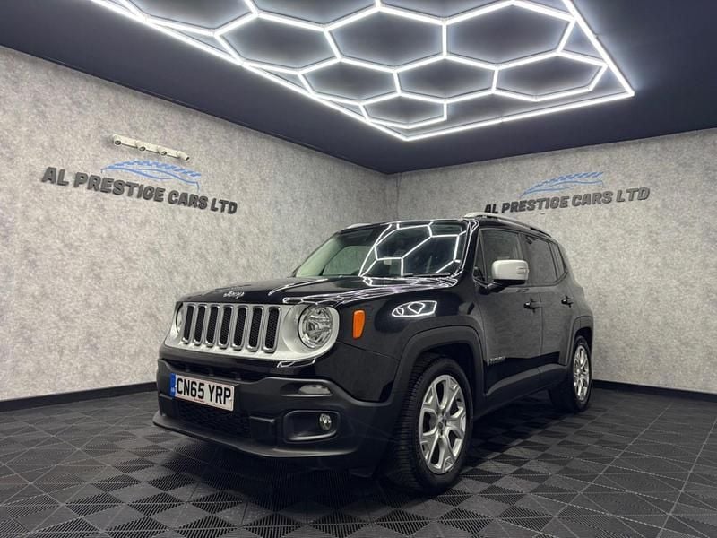 Black Used 2015 Jeep Renegade Limited SUV | £9,999 (Fair price) - Image 1/4