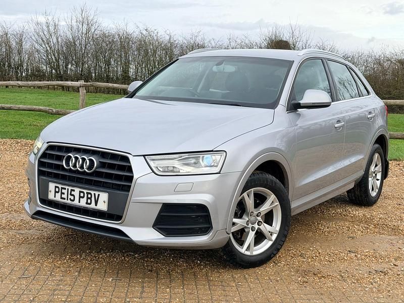 Silver Used 2015 Audi Q3 S-Line SUV | £6,795 (Good price) - Image 1/4