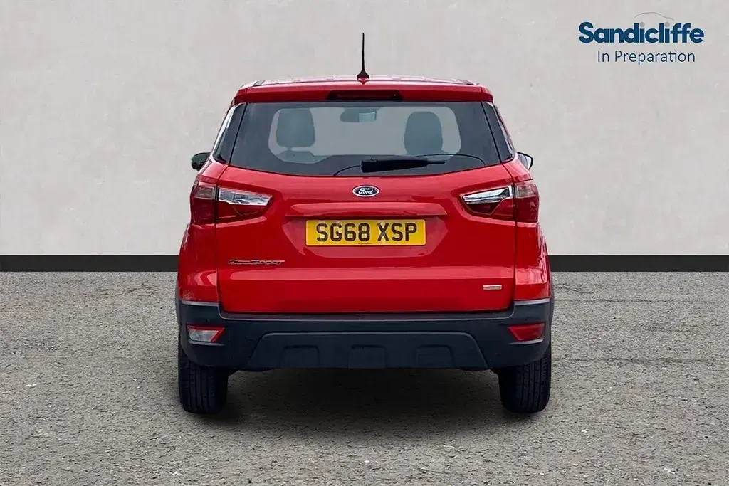 Used Ford Ecosport Zetec 125 HP (91 kW) 2018 Red SUV