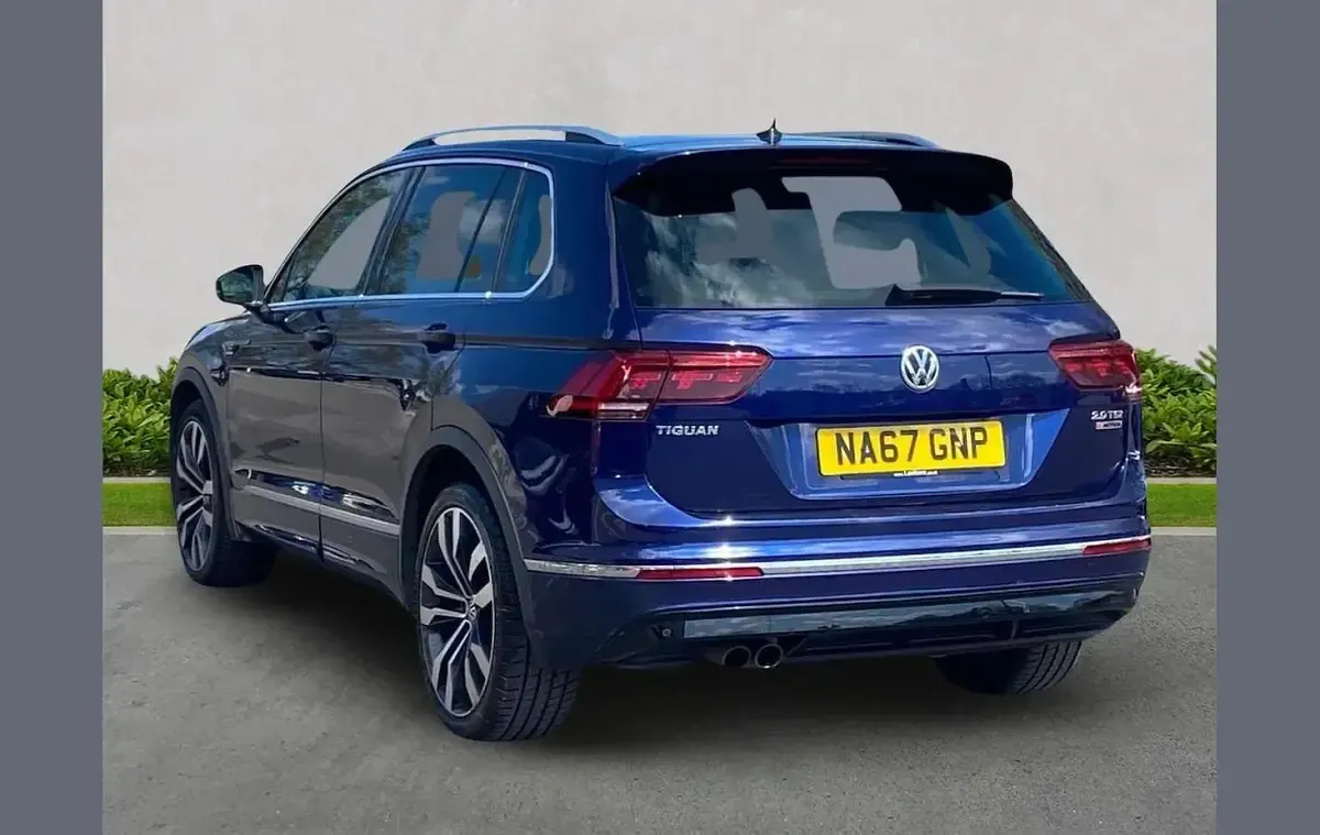 Used VW Tiguan R-line 180 HP (132 kW) 2017 Blue SUV
