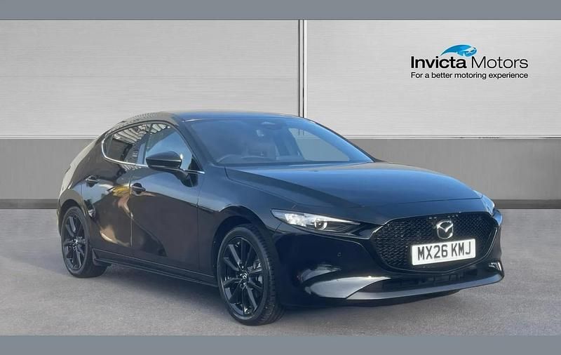 New Mazda 3 Homura-Line 138 HP (101 kW) 2026 Black Hatchback