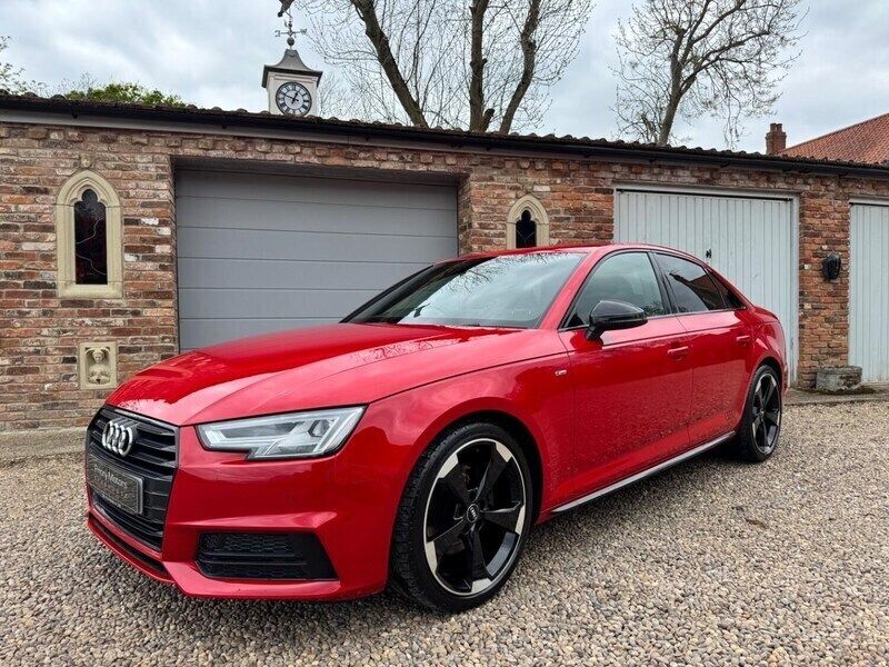 Red Used 2018 Audi A4 Black Edition Sedan | £16,500 (Fair price) - Image 1/3