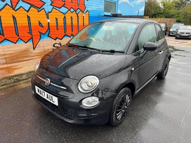 Black Used 2017 Fiat 500 Pop Hatchback | £2,995 (Good price) - Image 1/4
