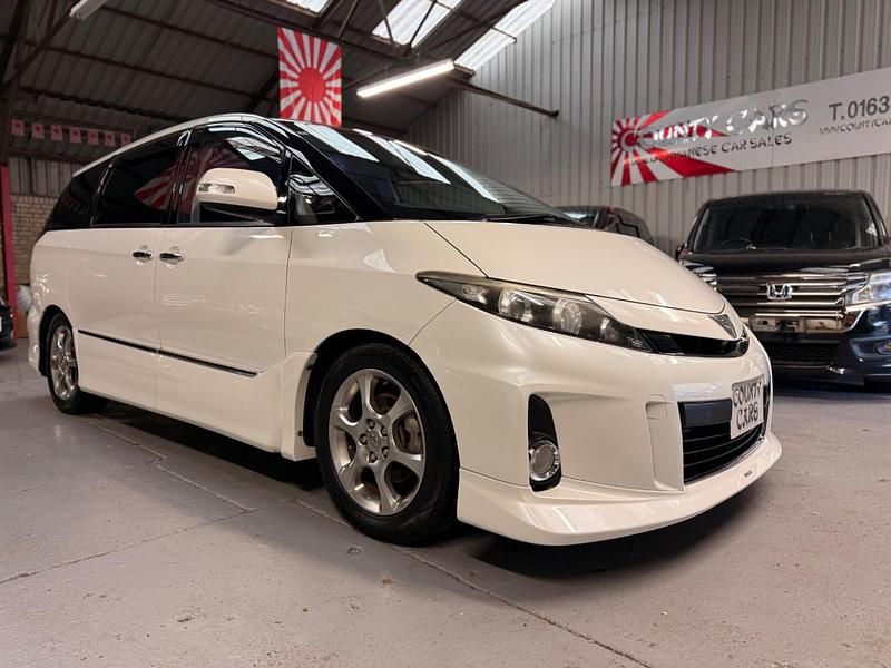 White Used 2014 Toyota Estima Edition MPV | £11,995 (Expensive) - Image 1/4