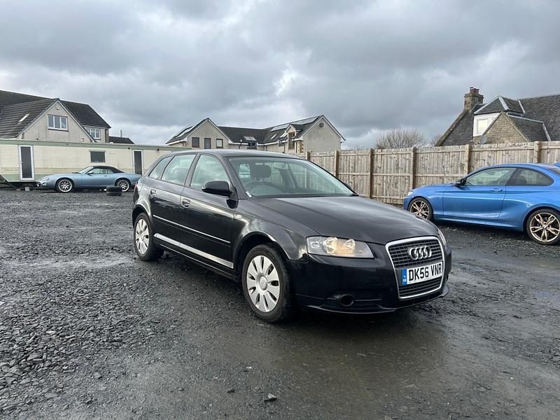 Used Audi A3 2006 Black Hatchback