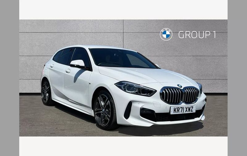 Alpine white Used 2022 BMW 116 M Sport Hatchback | £19,195 (Fair price) - Image 1/4