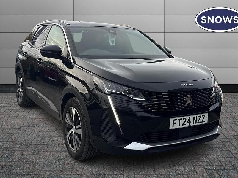 Black Used 2024 Peugeot 3008 Active | £18,157 - Image 1/4