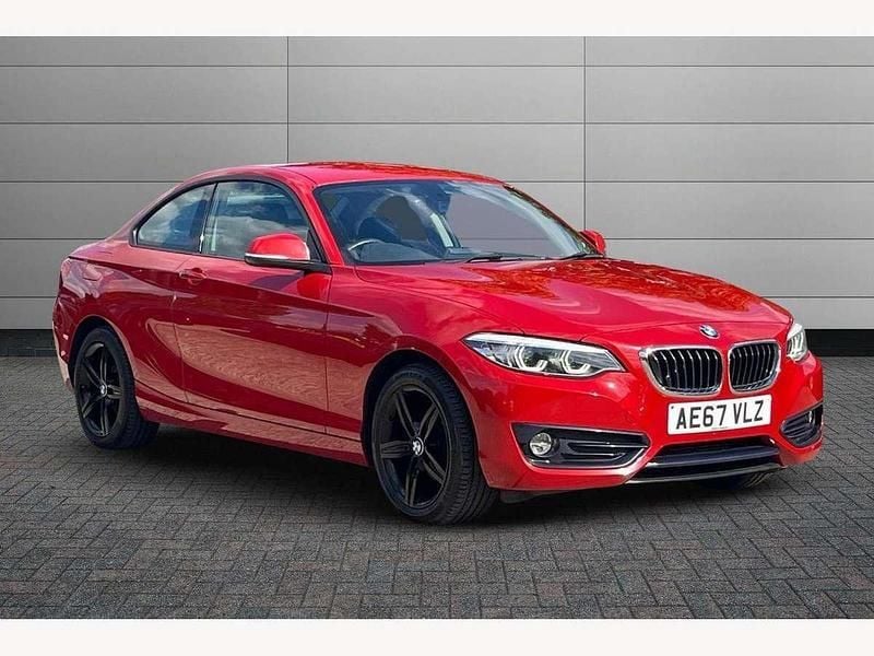 Red Used 2017 BMW 218 Sport Line Coupe | £8,440 (Good price) - Image 1/2