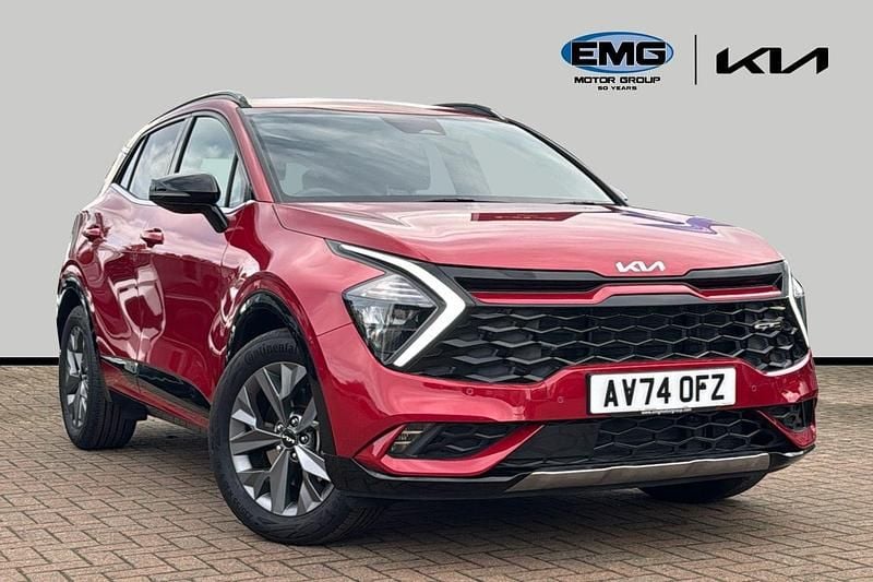 Red Used 2024 Kia Sportage GT-Line SUV | £26,895 (Super price) - Image 1/3
