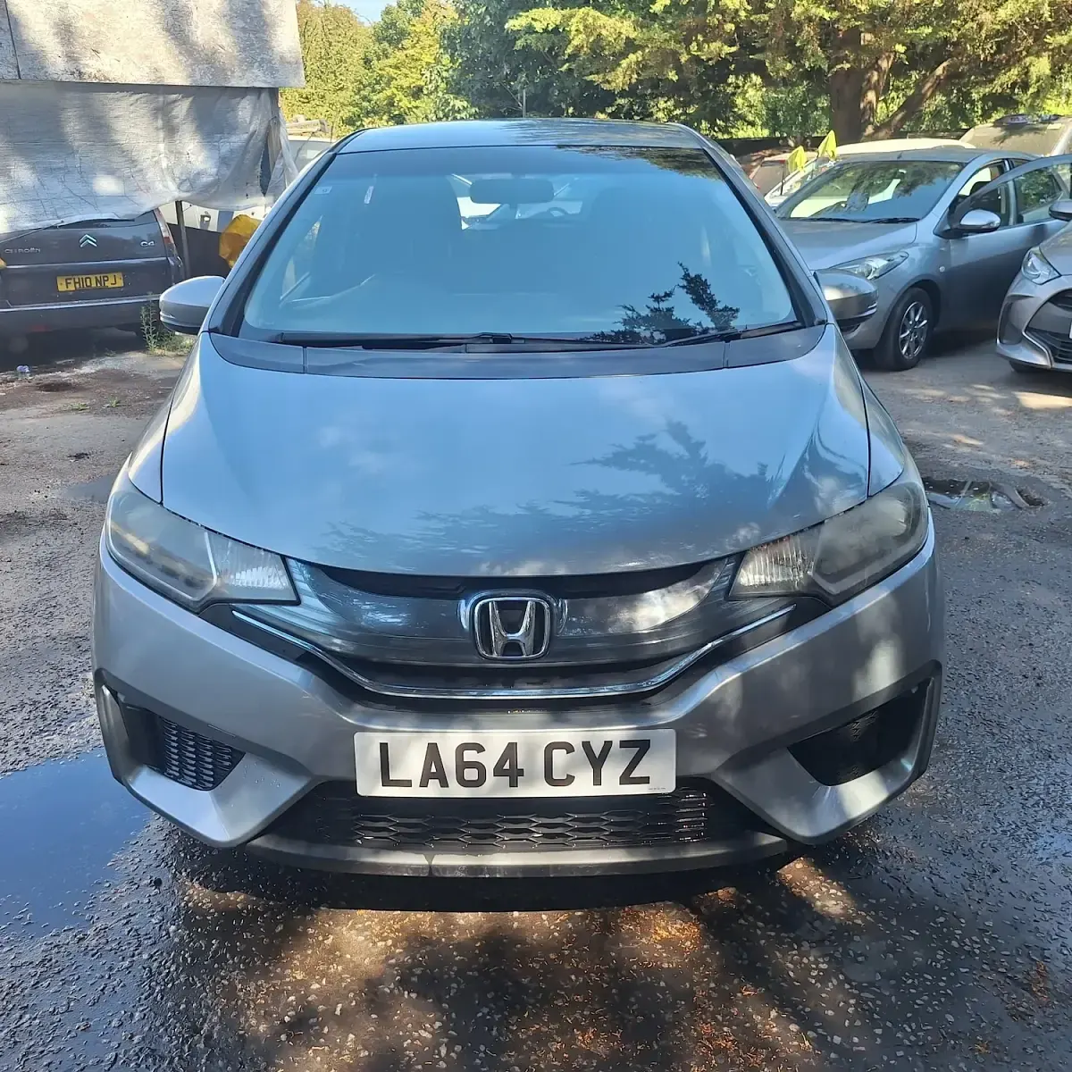 Used Honda Jazz Hybrid 99 HP (72 kW) 2014 Grey Hatchback