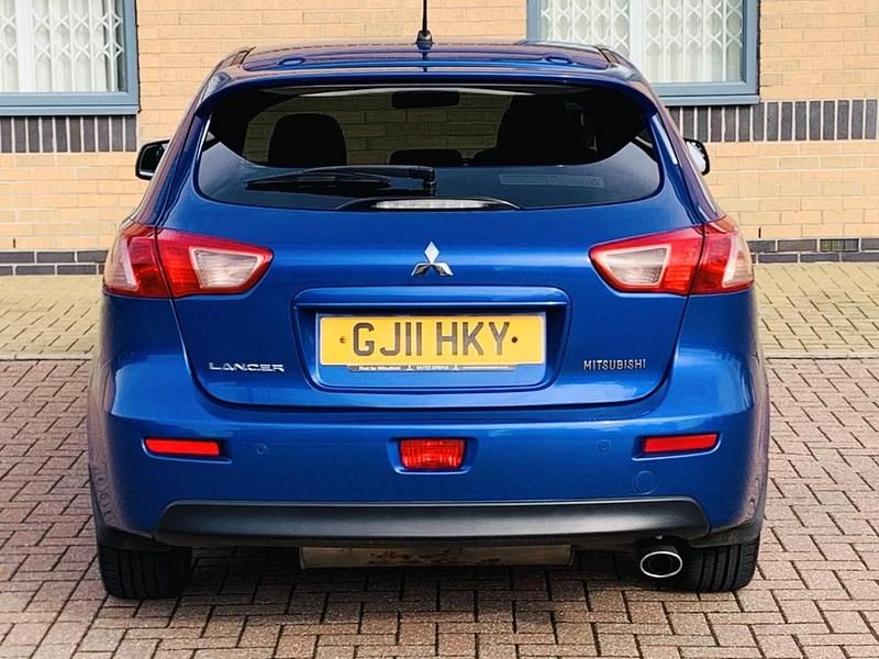 Used Mitsubishi Lancer 143 HP (105 kW) 2011 Blue Hatchback