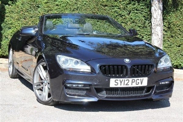 Carbon black metallic Used 2012 BMW 640 Cabriolet M Sport Cabriolet | £9,500 (Fair price) - Image 1/1