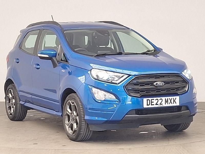 Blue Used 2022 Ford Ecosport ST-Line SUV | £14,698 (A bit pricey) - Image 1/4