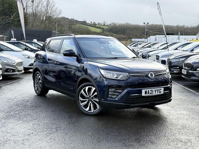 Used Ssangyong (KGM) Tivoli 163 HP (119 kW) 2021 Blue SUV