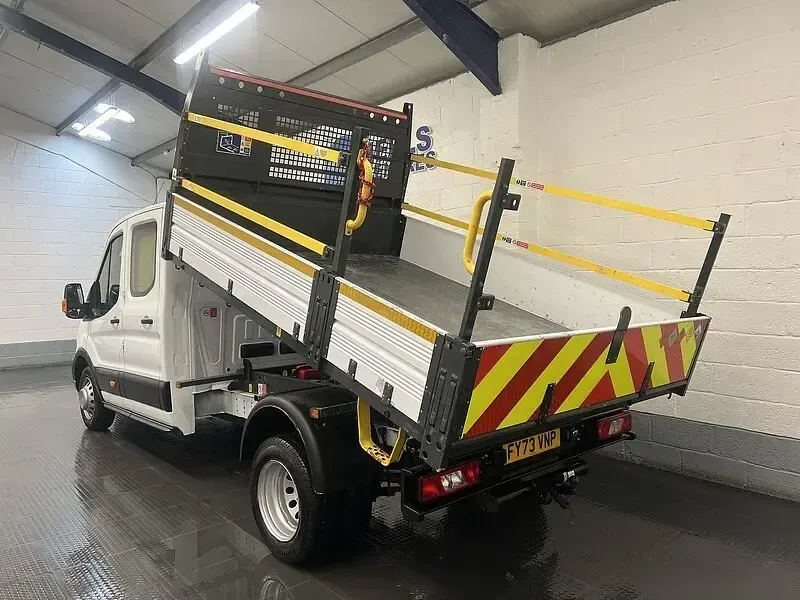 Used Ford Transit 170 HP (125 kW) 2024 White Cabriolet