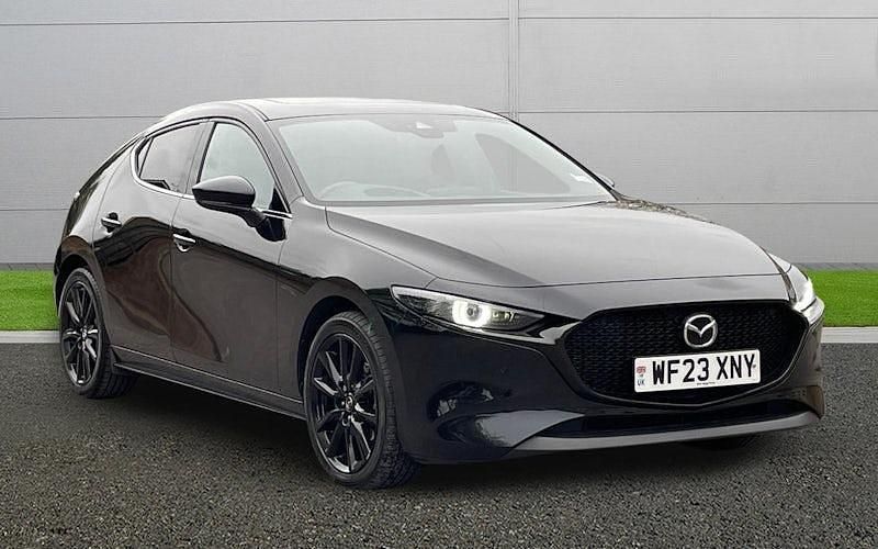 Usado Mazda 3 Inclusive 186 HP (136 kW) 2022 Preto Citadino