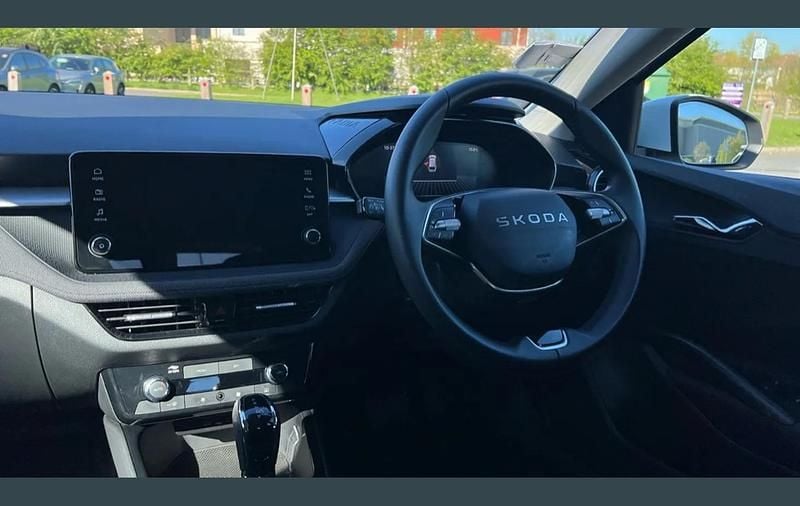 Used Skoda Fabia SE 116 HP (85 kW) 2025 Moon white metallic Hatchback