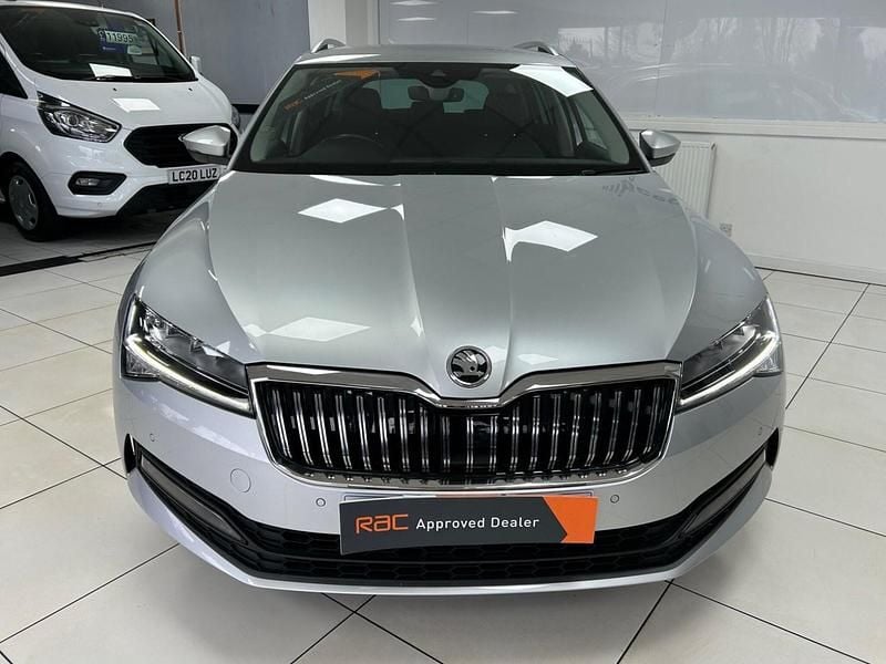 Used Skoda Superb SE Technology 150 HP (110 kW) 2022 Silver Estate