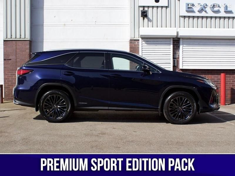 Used Lexus RX450hL 313 HP (230 kW) 2022 Blue Estate