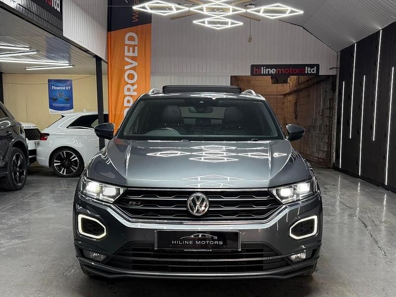 Used VW T-Roc R-line 150 HP (110 kW) 2019 Grey SUV