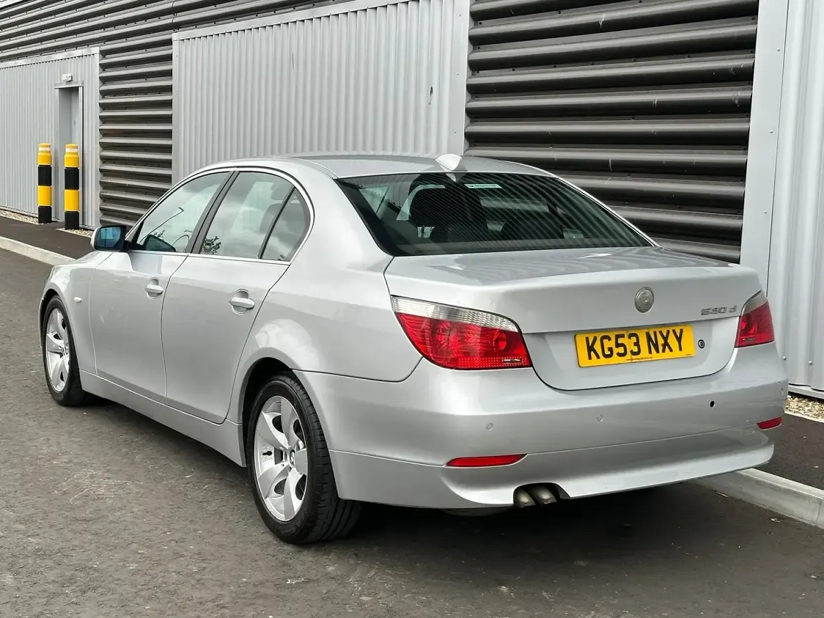 Used BMW 530 2003 Silver Sedan