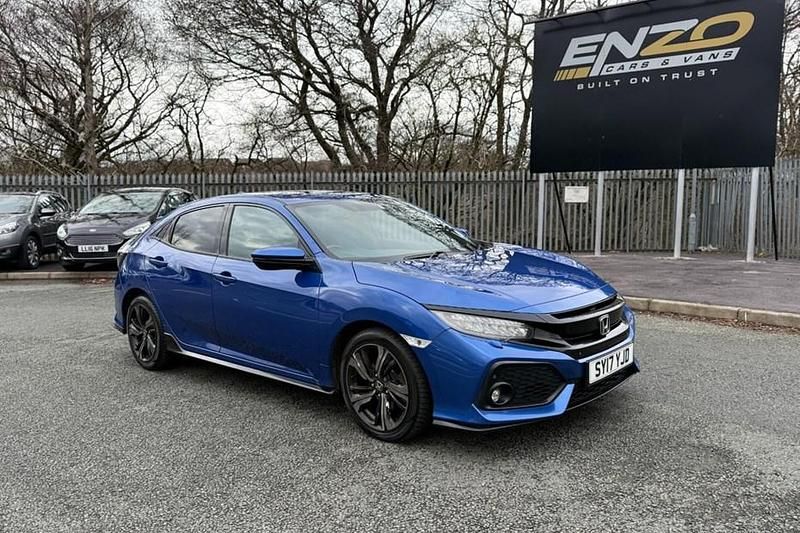Used Honda Civic Sport 182 HP (133 kW) 2017 Blue Hatchback