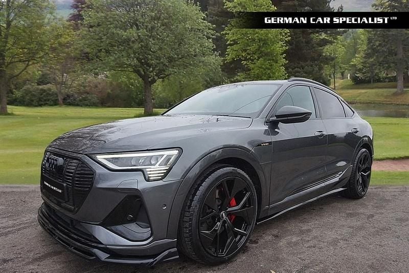 Used Audi e-tron Sportback Black Edition 230 kW (313 HP) 2022 Daytona pearl effect SUV