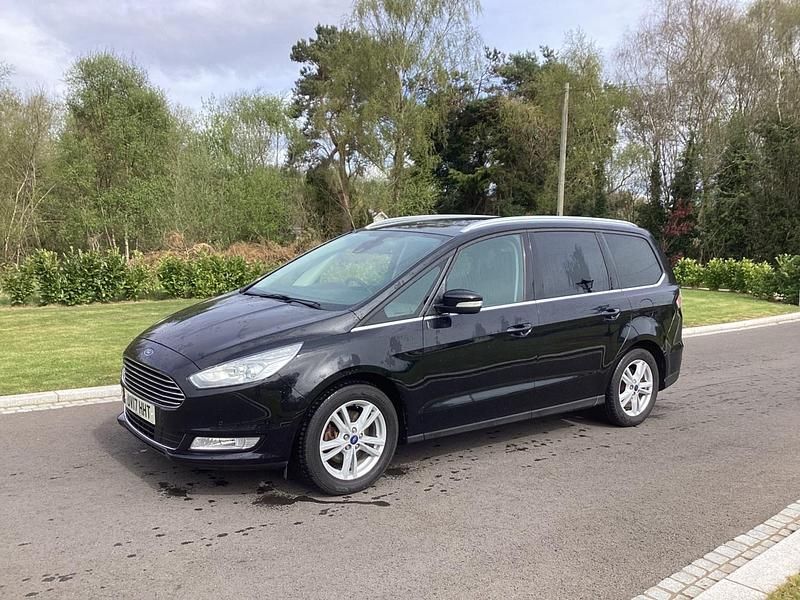 Begagnad Ford Galaxy Titanium 2017 Svart Minibuss