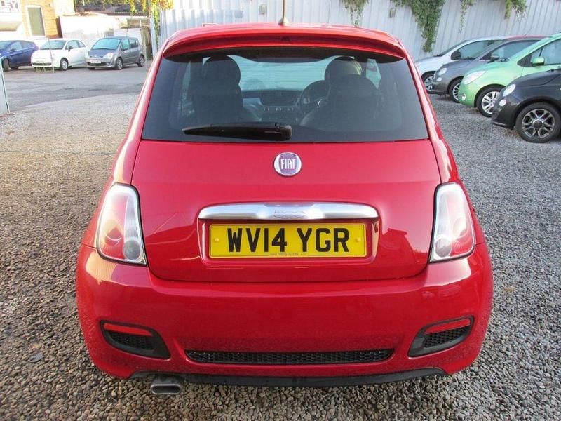 Used Fiat 500 S 69 HP (50 kW) 2014 Red Hatchback