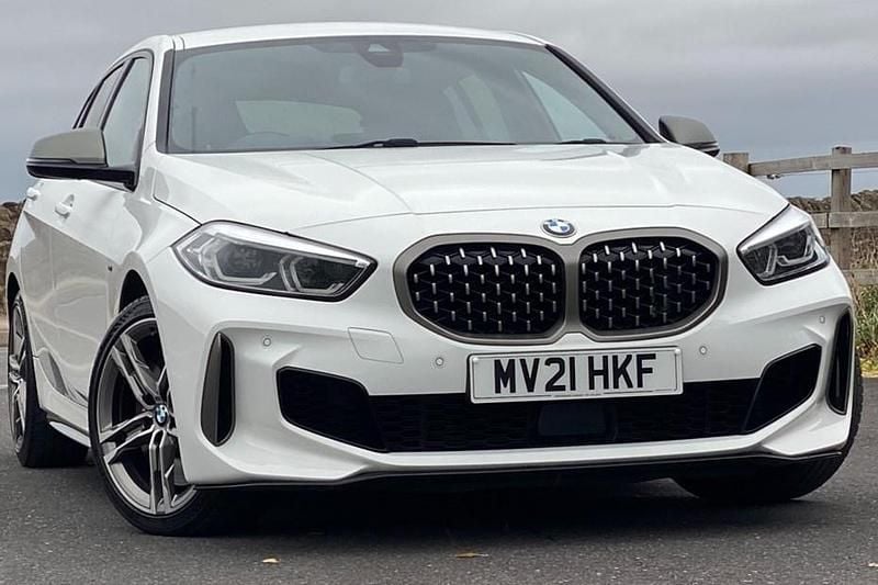 Alpine white Used 2021 BMW M135 Comfort Edition Hatchback | £24,990 (Good price) - Image 1/1