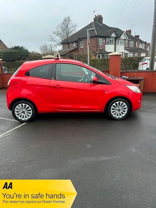 Used Ford Ka Zetec 2014 Red Hatchback