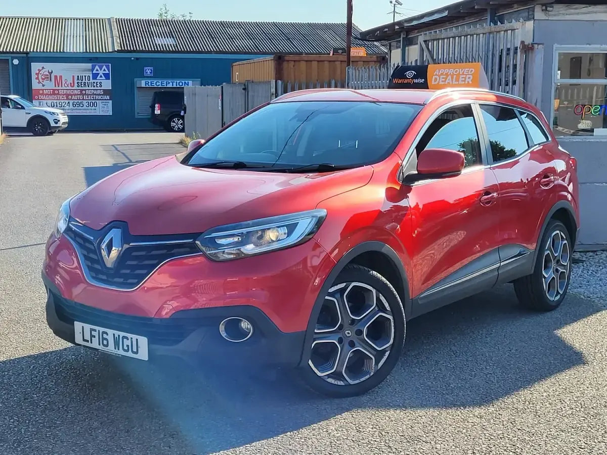 Used Renault Kadjar Dynamique 110 HP (80 kW) 2016 Red SUV