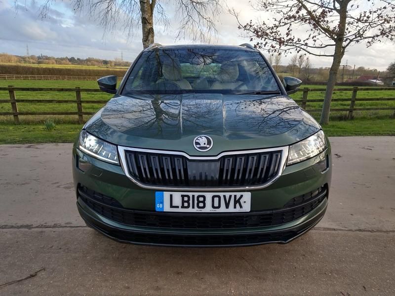 Used Skoda Karoq 2018 Green SUV