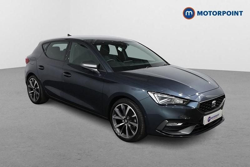 Grey Used 2022 Seat Leon FR Sport Hatchback | £17,899 (Fair price) - Image 1/4