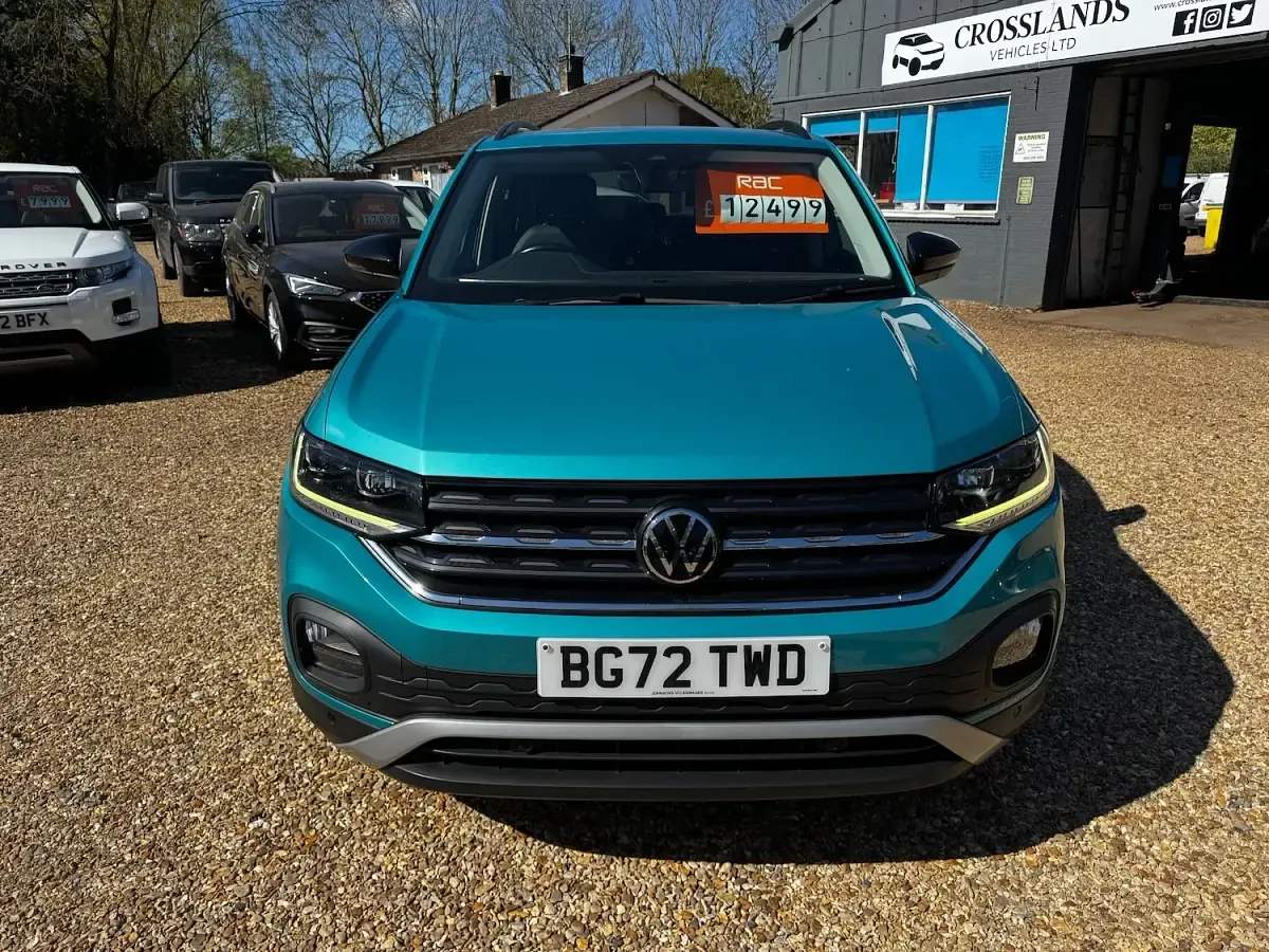 Used VW T-Cross Black Edition 2022 Turquoise SUV
