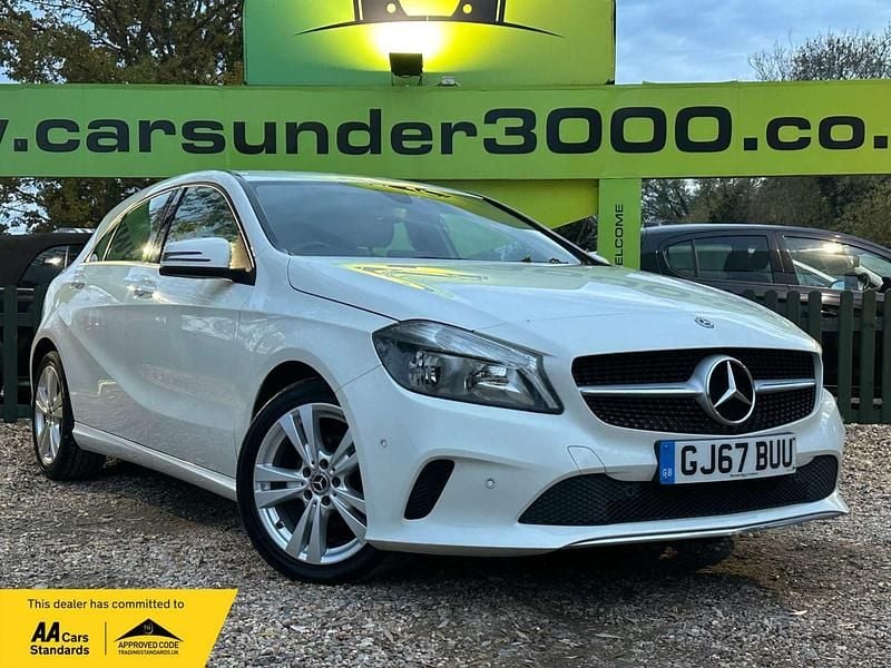 White Used 2017 Mercedes A180 Executive Hatchback | £8,350 (Fair price) - Image 1/3
