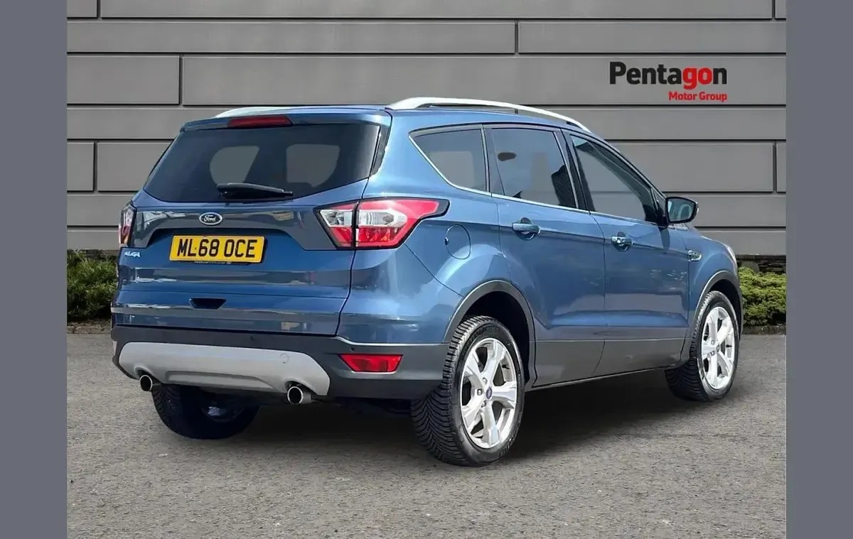 Used Ford Kuga Titanium X 120 HP (88 kW) 2018 Blue SUV