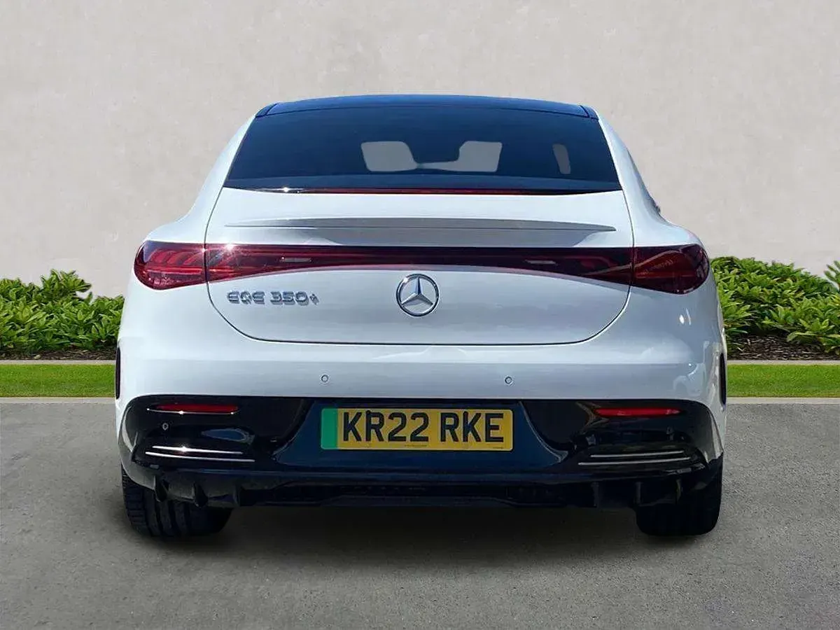 Used Mercedes EQE350 AMG Line Premium 214 kW (292 HP) 2022 White Sedan
