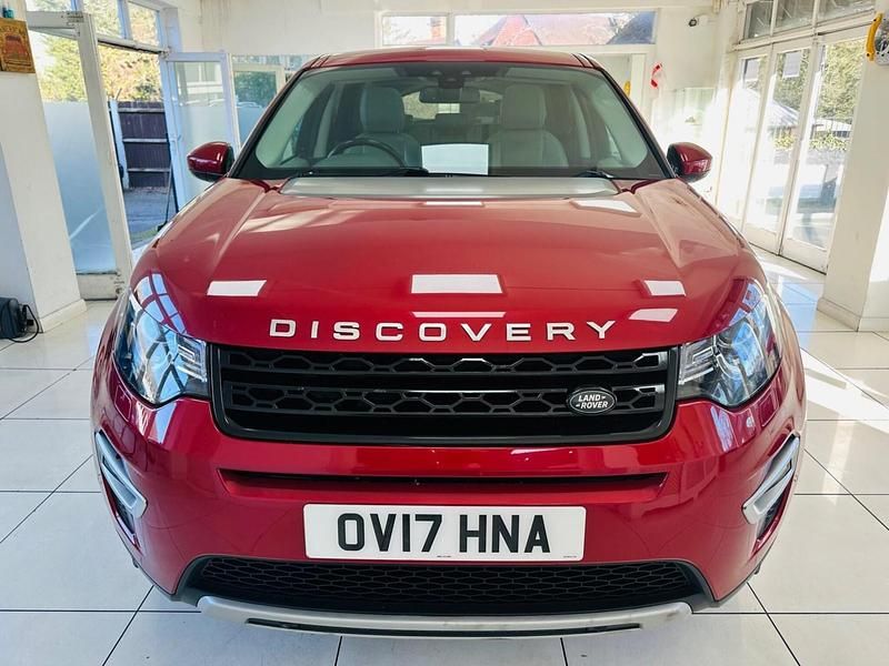 Begagnad Land Rover Discovery Sport HSE Luxury 2017 Röd SUV