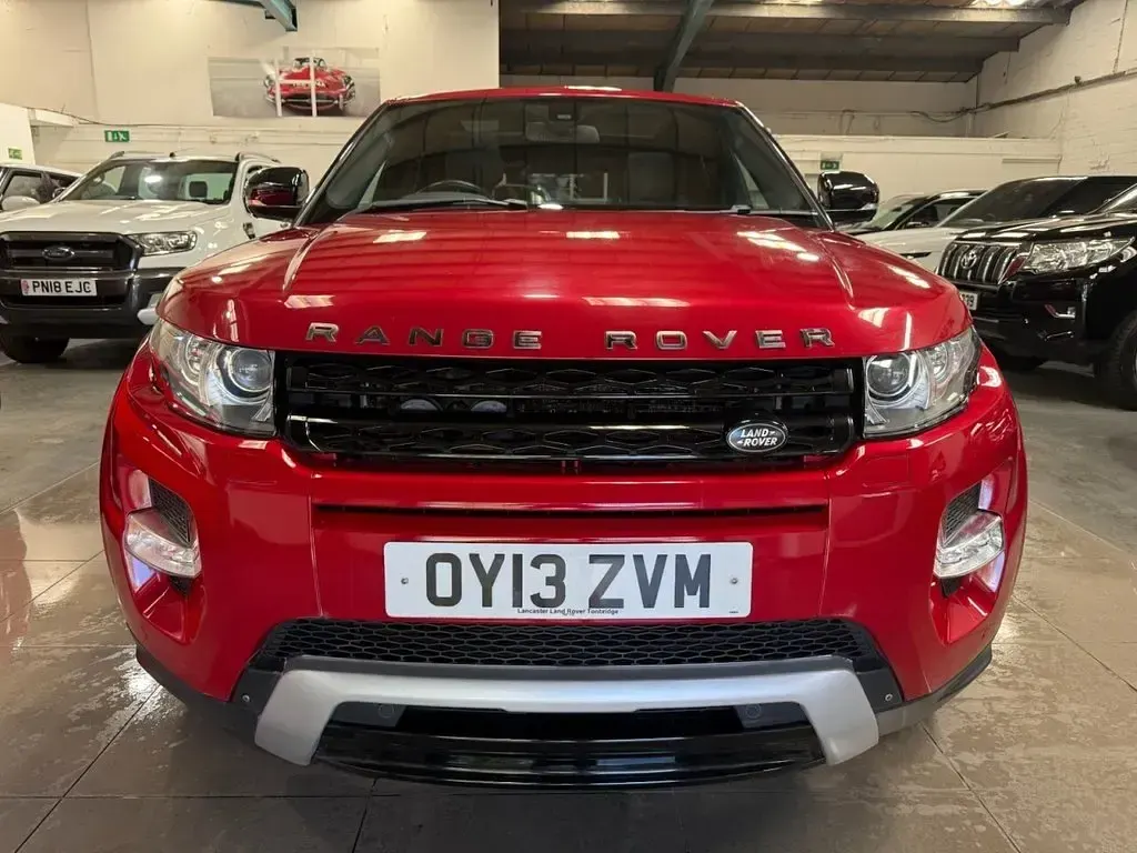 Used Land Rover Range Rover evoque Dynamic 190 HP (139 kW) 2013 Red SUV