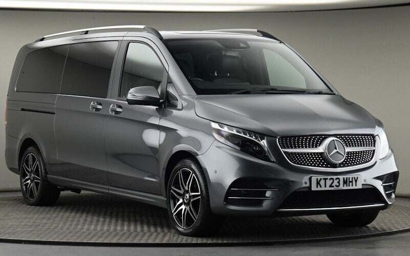 Grey Used 2023 Mercedes V220 AMG line MPV | £56,500 (Fair price) - Image 1/4